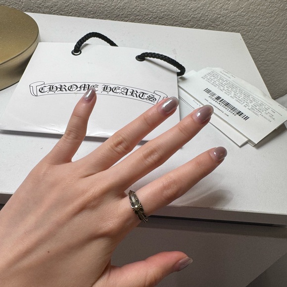 Chrome Heart Baby Floral ring 5 - Picture 2 of 10